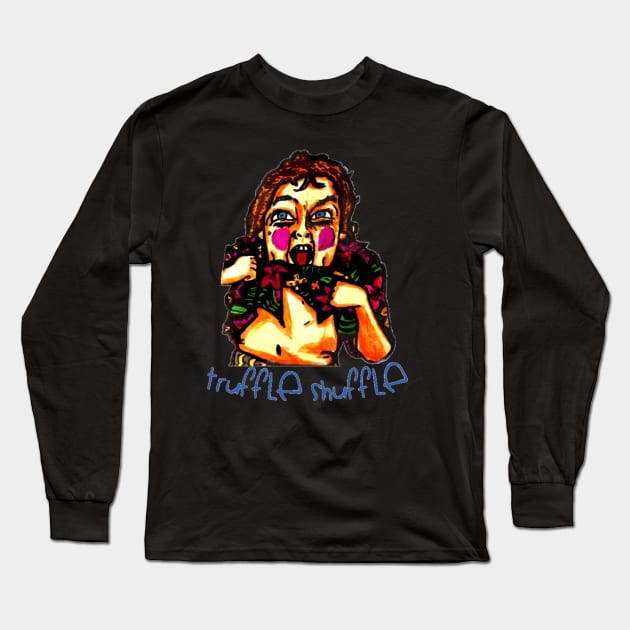 Truffle shuffle, the goonies Long Sleeve T-Shirt by MattisMatt83